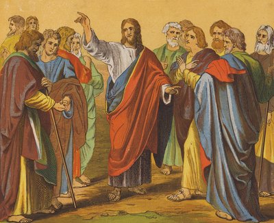 Gesù Cristo invia i dodici apostoli da English School