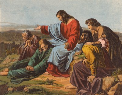 Gesù Cristo piange su Gerusalemme da English School