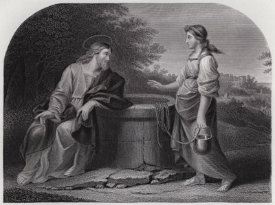 Gesù e la Samaritana da English School