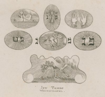 Tombe ebraiche, Whitechapel da English School