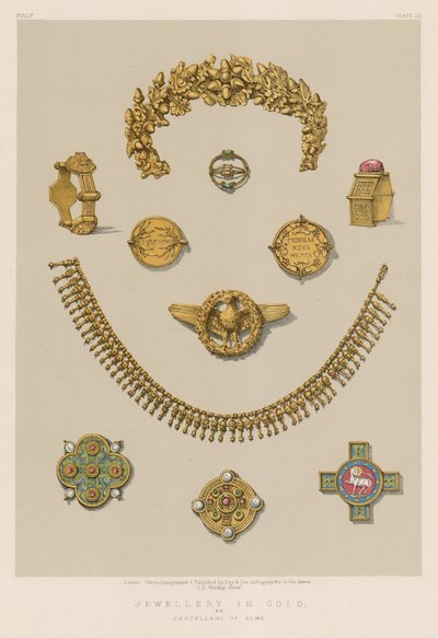 Gioielli in oro da English School