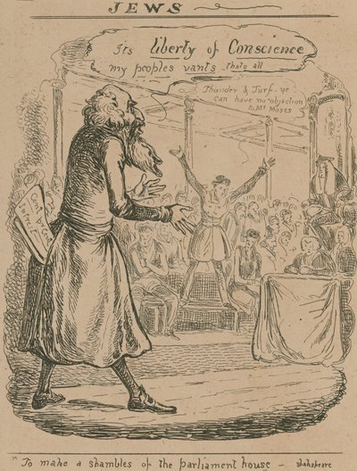 Ebrei; cartone animato da English School