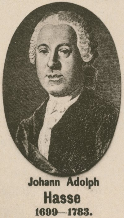Johann Adolph Hasse (incisione) da English School