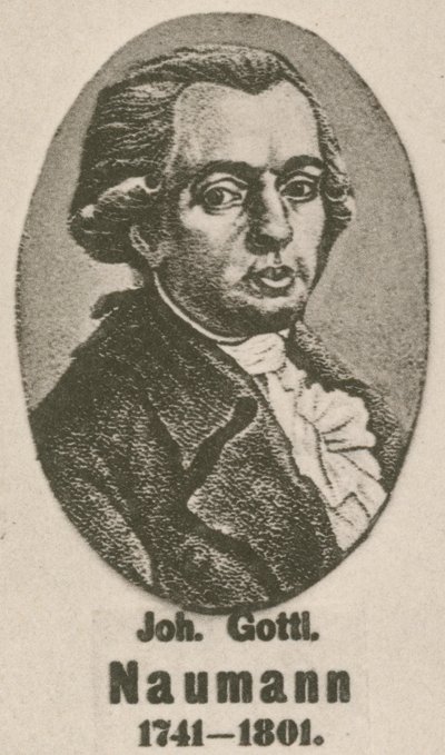Johann Gottlieb Naumann (incisione) da English School