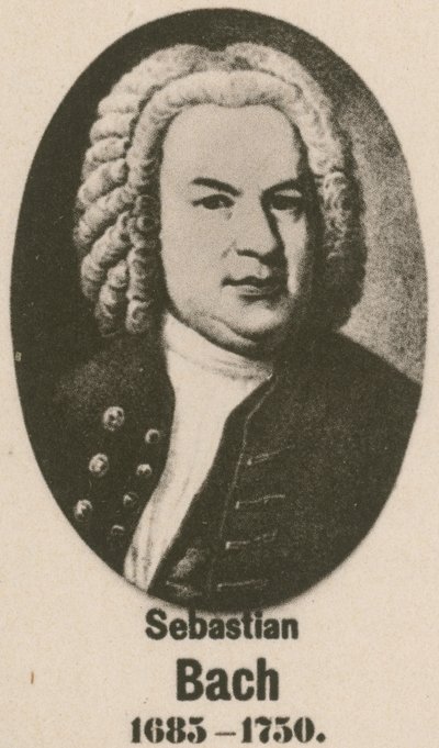 Johann Sebastian Bach (incisione) da English School