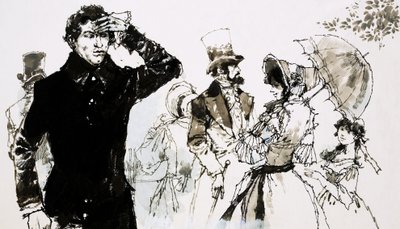 Johann Strauss padre nel suo cappotto abbottonato da English School