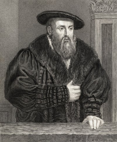 Johannes Kepler da Gallery of Portraits, pubblicato nel 1833 da English School