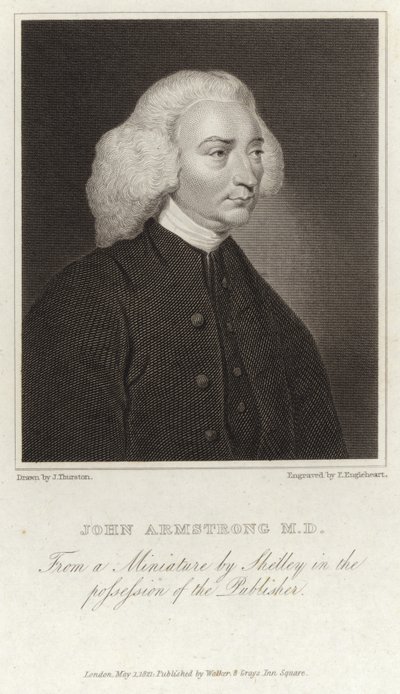 John Armstrong - Poeta e medico scozzese (1709-1779) da English School