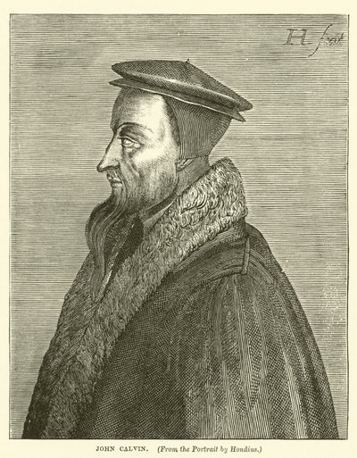 Giovanni Calvino (incisione) da English School