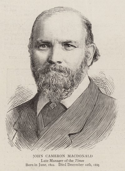 John Cameron Macdonald da English School