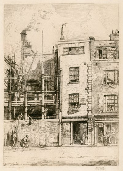La Casa di John Dryden, in Fetter Lane da English School