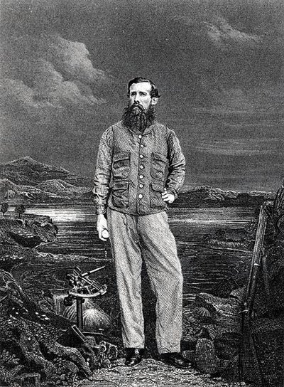 John Hanning Speke, frontespizio del suo libro 