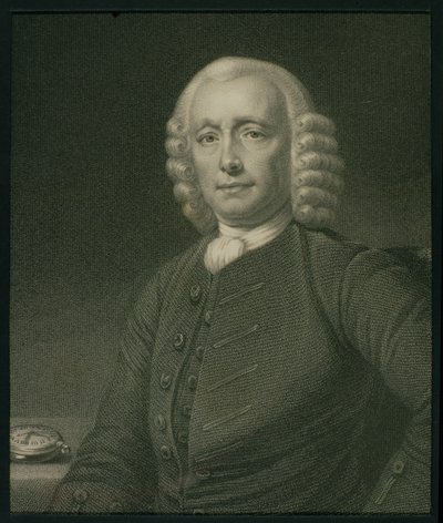 John Harrison (1693-1776) dalla Galleria dei Ritratti, pubblicata nel 1833 da English School