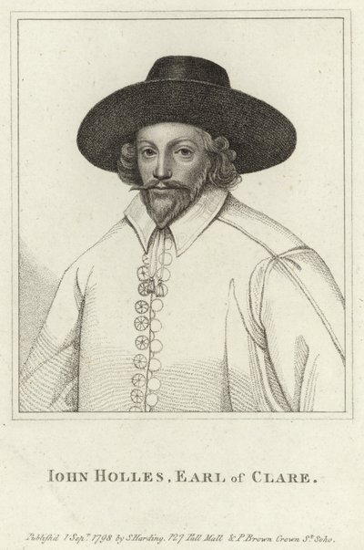 John Holles, Conte di Clare da English School