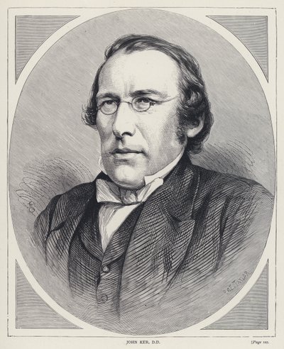 John Ker, DD (incisione) da English School