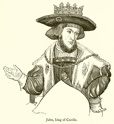 Giovanni, Re di Castiglia da English School