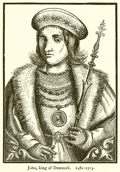 Giovanni, Re di Danimarca. 1481-1513 da English School