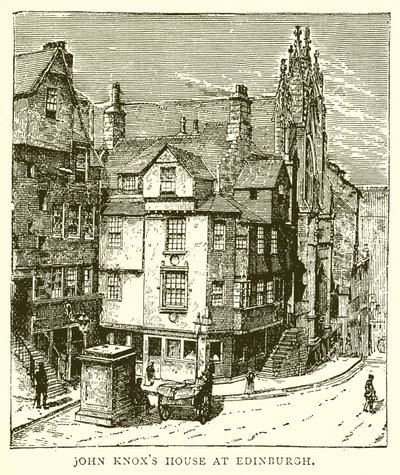 Casa di John Knox a Edimburgo da English School