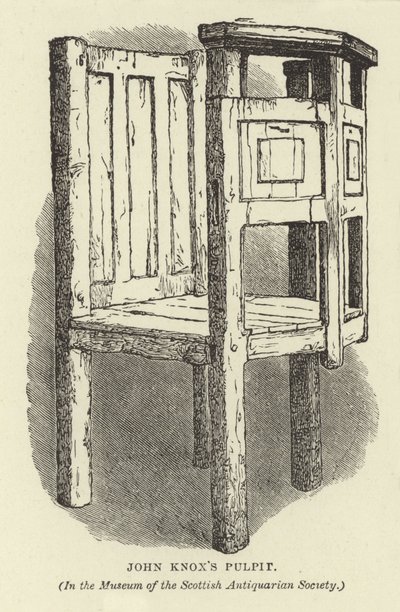Pulpito di John Knox da English School