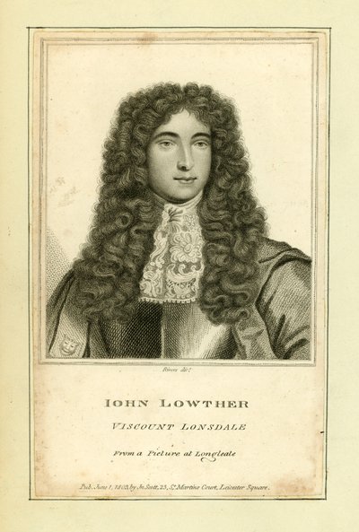John Lowther, Visconte Lonsdale da English School