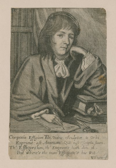 John Norton; frontespizio di Scholars Vade Mecum, 1674 da English School