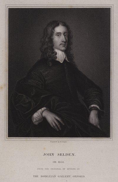 John Selden, giurista e filosofo inglese da English School