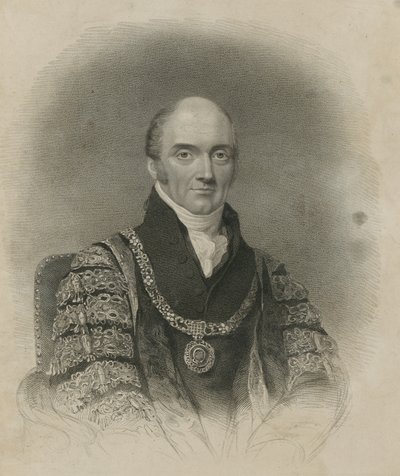 John Thomas Thorp, sindaco di Londra nel 1815 da English School