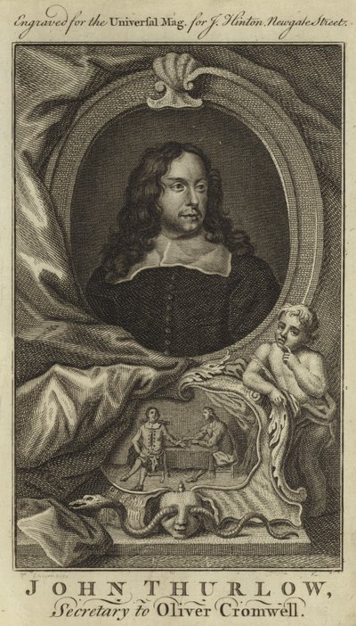 John Thurlow, Segretario di Oliver Cromwell da English School