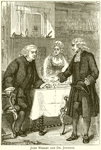 John Wesley e Dr. Johnson da English School