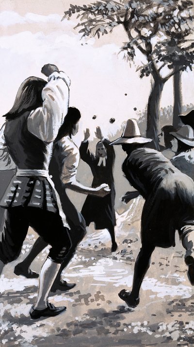 John Wesley, il predicatore, non era sempre benvenuto alle riunioni da English School