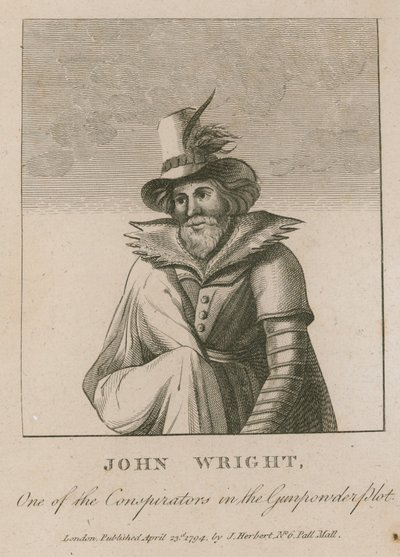 John Wright, uno dei cospiratori nella Congiura delle Polveri da English School