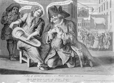 Giovanni di Gant innamorato, o Marte in ginocchio da English School