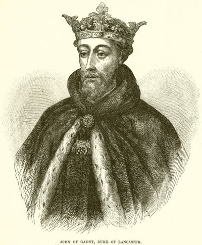 Giovanni di Gaunt, Duca di Lancaster da English School
