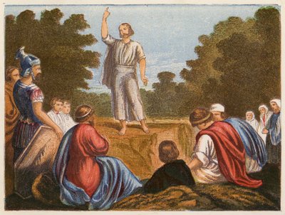 Giovanni Battista predica da English School