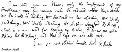 Jonathan Swift da English School