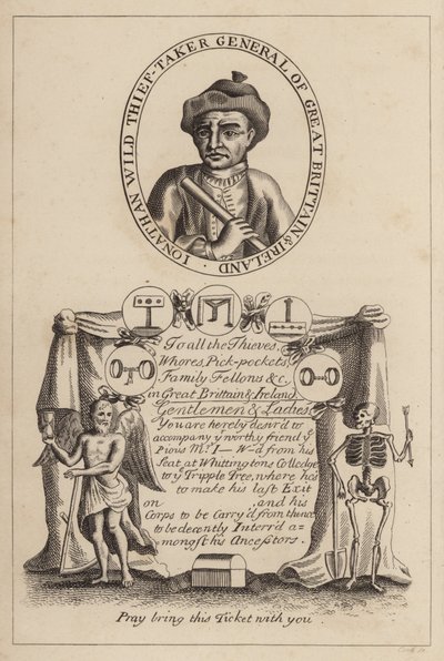 Jonathan Wild, capo dei ladri di Gran Bretagna e Irlanda da English School