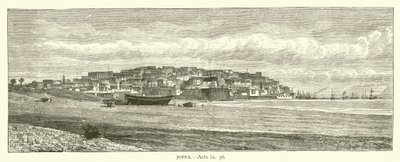Joppa, Atti, ix, 36 (incisione) da English School