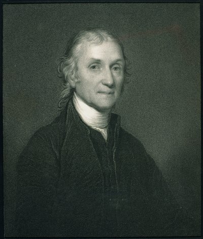 Joseph Priestley (1733-1804) dalla Galleria dei Ritratti, pubblicata nel 1833 da English School