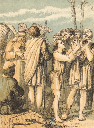 Giuseppe venduto dai suoi fratelli da English School