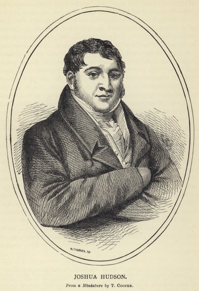 Joshua Hudson, da una miniatura di T Cooper da English School