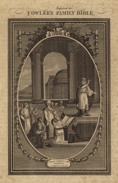 Giosia rinnova il Patto, 2 Re, Capitolo 22, Versetto 3 da English School