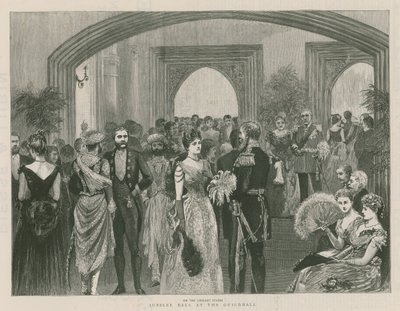 Ballo del Giubileo al Guildhall, Londra da English School