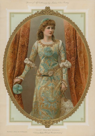 Giulietta, Miss Mary Anderson da English School