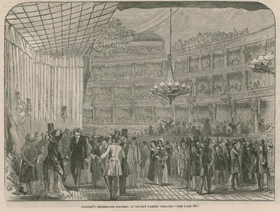 Concerto Promenade di Jullien al Teatro Covent Garden da English School