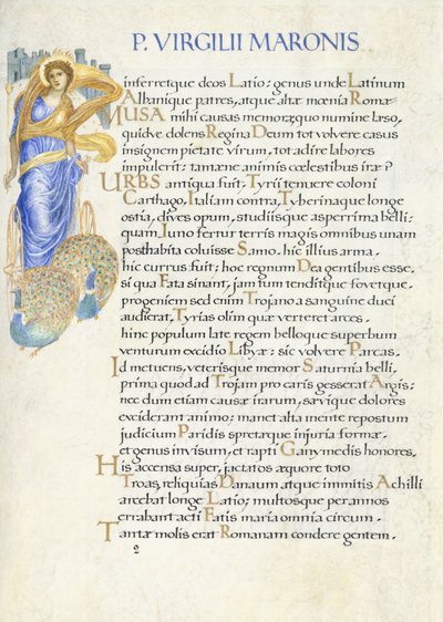 Giunone nel suo carro da English School