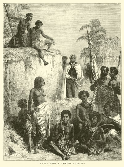 Kamehameha I e i suoi guerrieri da English School