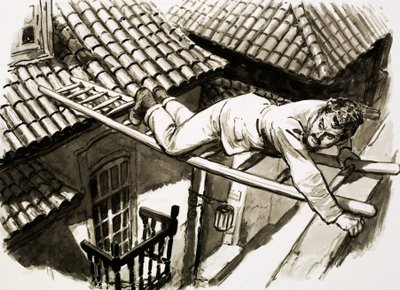 Karl Decker si arrampica fino alla prigione di Evangelina Cisneros a Cuba da English School