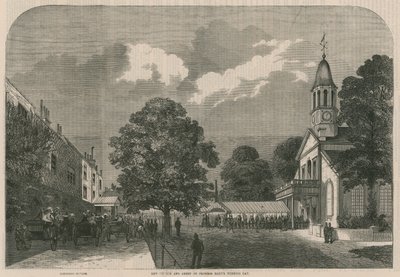Chiesa di Kew e Green nel giorno del matrimonio della Principessa Mary da English School
