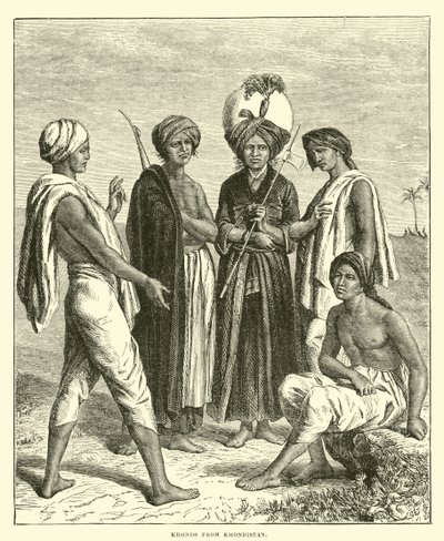 Khonds di Khondistan da English School