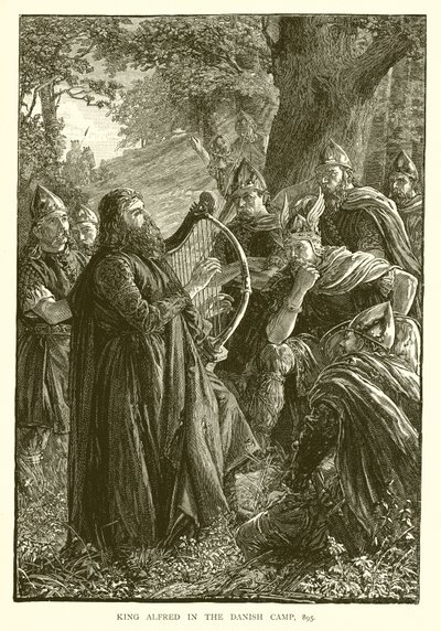 Re Alfredo nel Campo Danese, 895 da English School